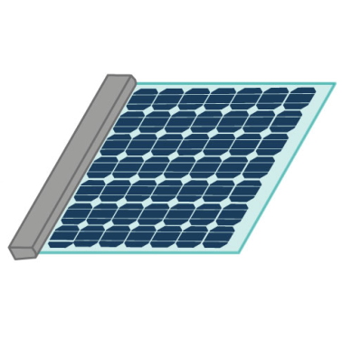 pensilina fotovoltaica